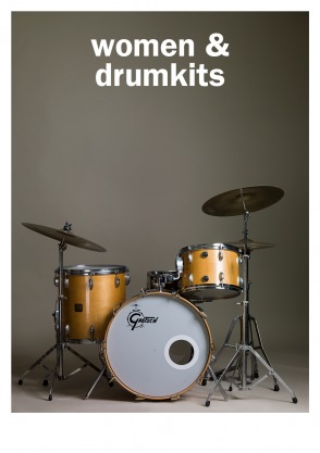 women & drumkits